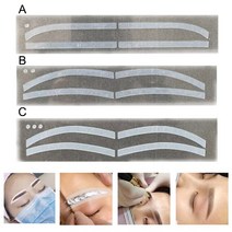 여자 눈썹 모양 그리기 메이크업 아이라인 볼터치 남자 정리 6 쌍 일회용 눈썹 문신 성형 보조 스티커 diy 아름다움 눈 눈썹 템플릿 손질 눈썹 스텐실 메이크업 도구