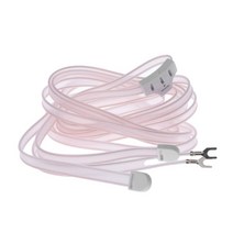동축 안테나 FM 라디오 다이폴 공중 스페이드 플매트 카펫 러그 터미널 연결 Hi-Fi DAB TV 실내 1500mm