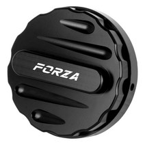 포르자 오토바이 오일 드레인 섬프 플러그 CNC 엔진 필러 탱크 캡 커버 로고가 레이싱 볼트 125 300, 01 BLACK