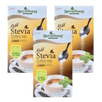 스테비아스위트 마일드 스테비아 커피믹스 9.5g x 30개입 3박스, 상세페이지 참조, 상세페이지 참조
