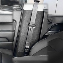 JSTAR 콜로라도 실내 기스방지 안전벨트 커버 스크래치 소음방지 몰딩 손쉬운 부착 자동차 용품