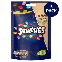 Smarties Pouch 스마티즈 초콜릿 파우치 105g 5팩