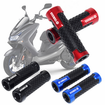 야마하 전용 핸들그립 엔맥스 XMAX300 티맥스 야마하범용그립, 레드, 1개