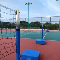 배구 네트 이동식 배구장 기둥 쉐이크 및 가을 모바일 게임 배드민턴 볼 배구 랙 휴대용 비치 발리볼 기둥 배구 네트워크, 옵션_02