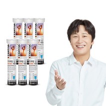 내츄럴플러스 독일 잔티바 발포 비타민C 1100 20정, 6통