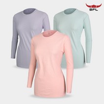 [BFL] 여성 춘추용 긴팔 티셔츠_라벤더 라운드 티셔츠 / 90~105사이즈까지 빅사이즈 / 옆절개로 더욱 더 활동성 좋은 부드러운 사방신축 티셔츠 / 운동복 홈트 이너티