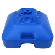 파라솔받침대 물통 30kg 야외용 거치대 고정형 물통 베이스 30kg, 30kg 블루 x1