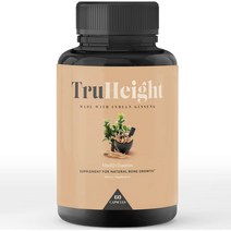 미국 AmmoniaSport TruHeight 성장기청소년 영양제 60캡슐 청소년 Ashw, 60 카운트(1개 팩)