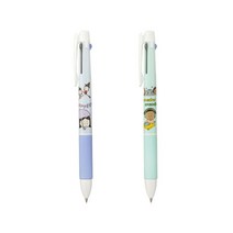 제노 다색펜 앵그리 리틀 걸 0.5mm 3색 볼펜 Xeno, 민트, 본상품선택