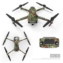 DJI 매빅 2 드론 바디 스킨 스티커 3M DJI 매빅 2 프로 줌 액세서리용 배터리 원격 제어 스티커, [01] Option 1