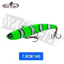 도보 물고기 침몰 진동 낚시 미끼 10g 14g 18g 22g 하드 인공 VIB 겨울 얼음 파이크 태클 Isca Pech, 11 Type B-14g