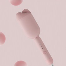 물결고데기 휴대용 전문가용 봉고데기 스타일러 판고데기 브러쉬, 사쿠라 파우더 36 MM대롤)