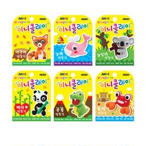 탱탱 미니클레이 동물만들기(낱색 11가지 선택), 02.고래만들기