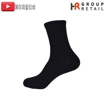 HR 고급원단 이중쿠션 국산 두꺼운 스포츠양말 (블랙 화이트 다크그레이 3가지색상) 5족, 5켤레, 블랙
