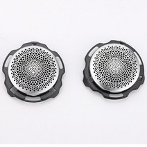 6메르세데스 벤츠 GLC X253 W205 W213 E C AMG 클래스 시리즈 실버 도어 라우드 스피커 트위터 미드 레인지, 03 2 Pcs Tweeter Covers