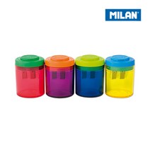 MILAN 밀란 콜렉션 연필깎이, 1개, 노랑(몸체)