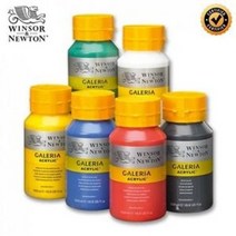 윈저앤뉴튼 갤러리아 아크릴 물감 Vandyke Brown, 500ml, 1색