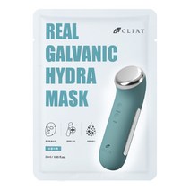 클리앳 리얼 갈바닉 콜라겐 마스크팩, 하이드라 마스크팩 5매, 5개, 1개입