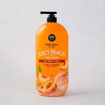 [메가마트]온더바디 후르츠 블렌드 쥬시피치 바디워시 1500g, 1개