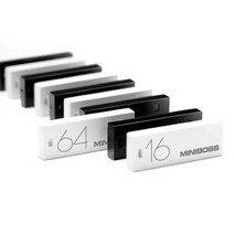 [테라토닉] USB 메모리 MINIBOSS stick 블랙&화이트 / 인쇄, 테라토닉 MINIBOSS stick 8GB 블랙