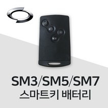 SM5 스마트키 배터리 삼성 SM3 SM7 건전지 밧데리 차키 약 베터리, 10개, 1개