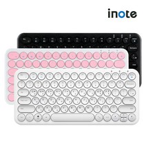 아이노트 X-KEY 38BT 멀티페어링 블루투스 키보드, 블랙 (Black)