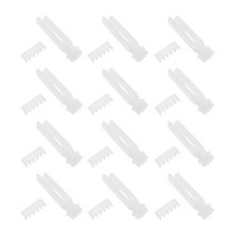 눈부심방지 암막 블라인드 베네치아 액세서리 텐션 커튼 수리 부품 Pvc 수직 캐리어 스템 12 개