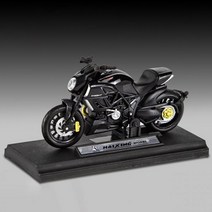 1:18 Scale Ducati 악마 합금 스쿠터 스포츠 자전거 다이케스트 귀여운 오토바이 차량 레이싱 모델 복제본 귀여운을위한 선물, 검은색