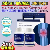 종근당 청소년 중학생 고등학생 키크는 성장 칼슘 종합영양제 / 남 여 학생 성인 성장 발육 촉진 뼈성장 도움 필수영양소 / 키즈 칼슘 마그네슘 10대 20대 건강기능식품 추천, 360정, 3세트, 3세트, 360정