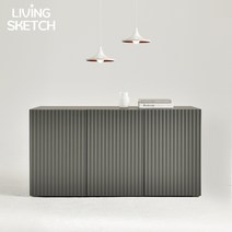 [리빙스케치]템스틴 1200 A형 수납장 그레이 템바보드 국내제작, A형1200화이트