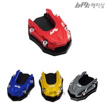 BPK레이싱 혼다 PCX 사이드 스텐드 클립 19 20 21 22년 2021 PCX125 스탠드 클립 튜닝 가드 확장 패드, 아래E= 레드