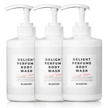 블랑카우 대용량 모이스처 퍼퓸 바디워시 바닐라쟈스민향 500ml, 3개