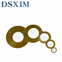 피에조 요소 버저 사운더 센서 트리거 드럼 디스크 10개 구리 스피커 12MM 20MM 27MM 35MM 50MM 압전, [01] 10개 세트 50MM