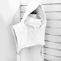 이우미 남녀공용 페이크 후드 프리사이즈 모자 티셔츠MJ384