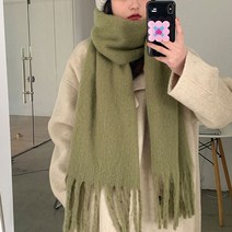 에스라이프 남녀 롱머플러 커플목도리