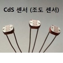 CdS 센서 / 조도센서 /광센서 / 아두이노 / 5539, 1개