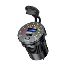 KDsafe 고속충전 매립형 시거잭 USB충전기 단자 5번 QC3.0 PD 레벨 시거소켓, 단일수량