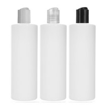 프레스캡 120ml 150ml 200ml 250ml 300ml 500ml 똑딱이캡 공병 화장품, 200ml 각백색용기, 검정캡