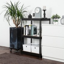 하트랙 무볼트 앵글 900x800x900x3단 선반 매립형, 화이트