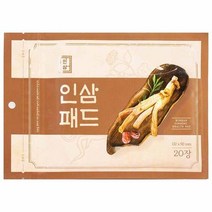 인삼 패드 132x92mm 20장x5개, 5개, 상세페이지 참조