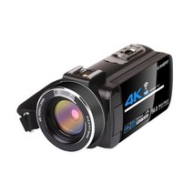 캠코더 4k 56mp vlogging 3.0 인치 hd 터치 스크린야간 투시경wifi, 협력사, 32GB SD 카드, 카메라만