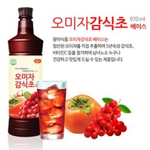 광야식품 오미자 감식초 베이스 970ml, 9개