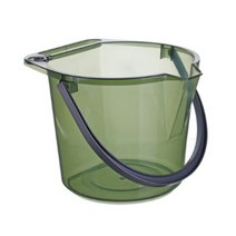 제이라이프 올마이티 투명 물 버킷, 그린, 3개