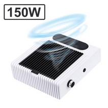 네일흡진기 네일드릴 네일아트 150W Powerful Nail Dust Collector For Manicure Vacuum With Fitter Fan E, 01 WHITE_01 EU
