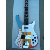 베이스기타입문 oem rickenbacker 4 현 베이스 일렉트릭 기타 바디 마호가니, 43인치