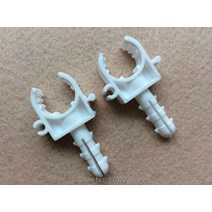 25mm U 홀더 클램프 플라스틱 플러그 볼트 세트 스크류 파이프 피팅 튜브 액세서리 도매, 한개옵션0