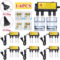 수질측정기 1-6pcs 수질 전해조 빠른 테스트 tds 테스터 프리미엄 물 전기 분해, 나는 플러그, 4pcs 물 감지기