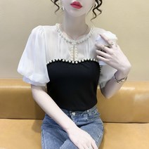 HQINT 여성 여름 셔츠 블라우스 여성셔츠 빅사이즈셔츠 여자 오피스룩 남방 긴팔셔츠 ZD-23574