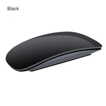 xiaomi 마우스 무선 블루투스 마우스 노트북 액세서리 게임용 마우스 인체 공학적 터치 휴대용 충전 무선 마우스, 01 Black, 한개옵션1