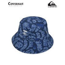 COVERNAT X QUIKSILVER 패턴 버킷 햇 블루 CO2105CAQ1BL